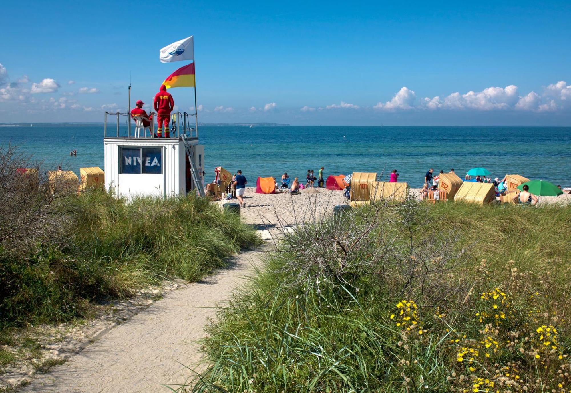 Reihenhaeuser Timmendorf Strand Haus Sonnenaufgang 인젤 포엘 외부 사진