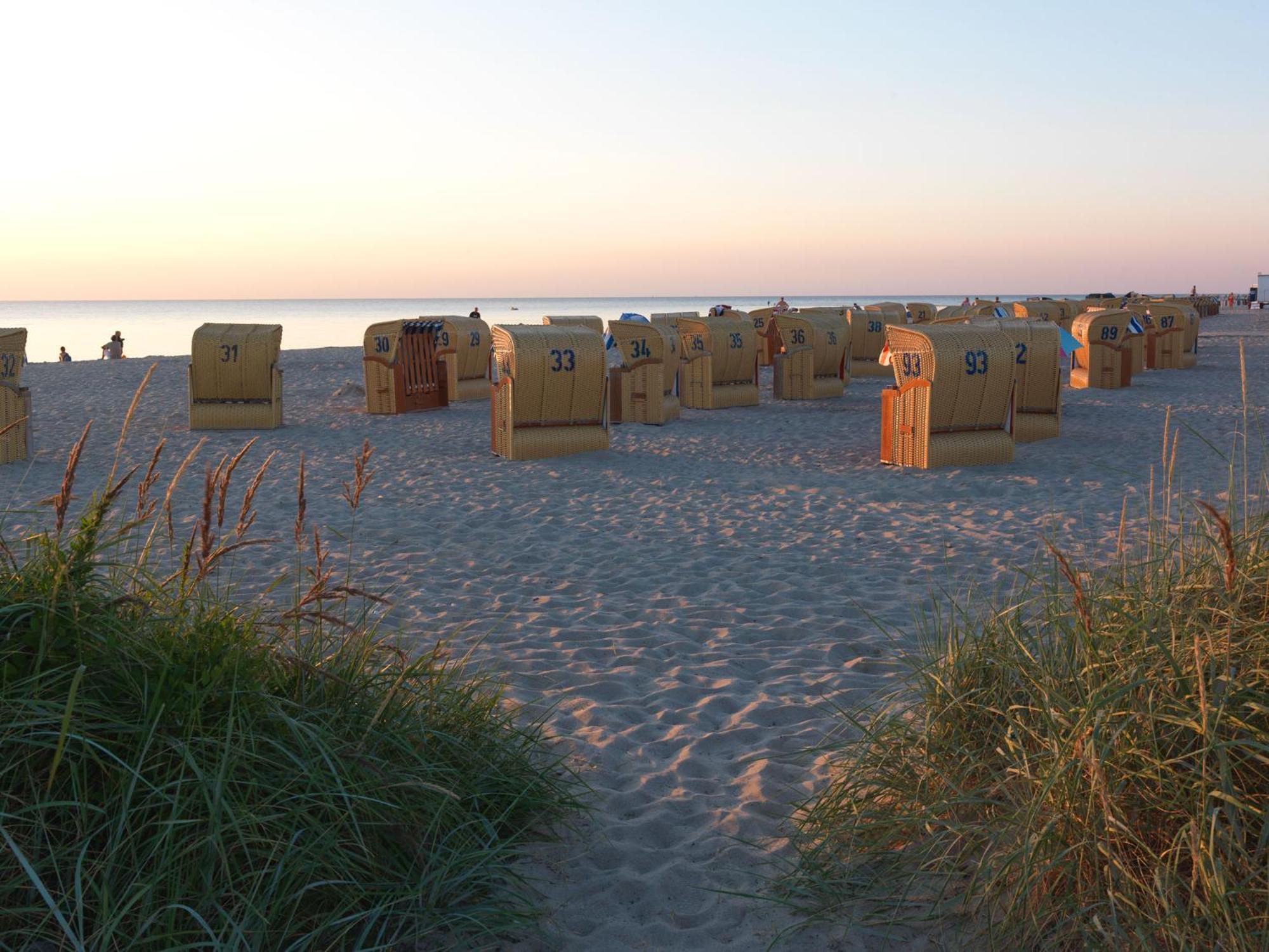 Reihenhaeuser Timmendorf Strand Haus Sonnenaufgang 인젤 포엘 외부 사진